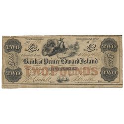 THE BANK OF PRINCE EDWARD Island.