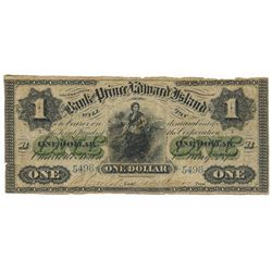 THE BANK OF PRINCE EDWARD ISLAND.