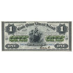 THE BANK OF PRINCE EDWARD ISLAND.