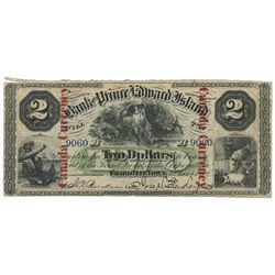 THE BANK OF PRINCE EDWARD ISLAND.