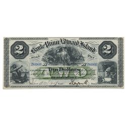 THE BANK OF PRINCE EDWARD ISLAND.