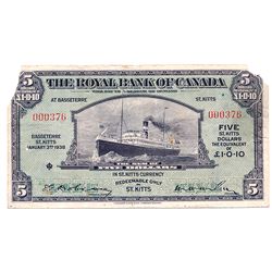 THE ROYAL BANK OF CANADA. Basseteere, St. Kitts.