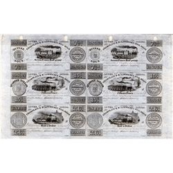 CHAMPLAIN & ST. LAWRENCE RAIL ROAD.