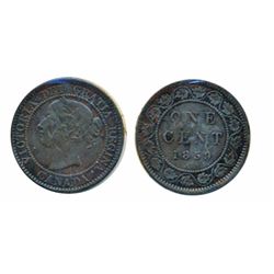 1859, Double-Punched, Narrow 9 #3.