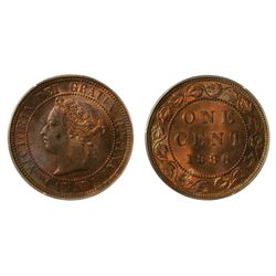 A RARE 1886 VARIETY LARGE CENT.