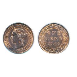 1900, Plain. Obverse port. #4.