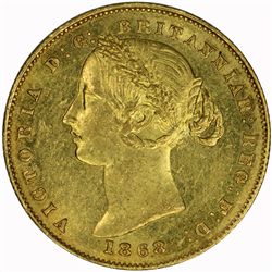 1868 Sydney Mint Sovereign - KM4 - NGC MS61
