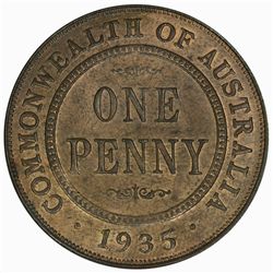 1935 Penny - KM23 NGC - MS64RB