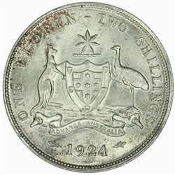 1924 Florin - KM27 - NGC MS65