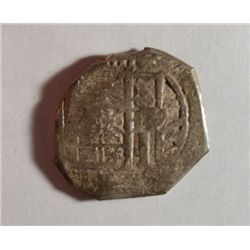 SPANISH 4 REAL (1590 - 1620) SEVILLE MINT NICE F+