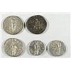 Image 2 : 5 UNATTRIBUTED ANCIENT SILVER ROMAN COINS