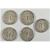 Image 2 : 5 UNATTRIBUTED ANCIENT SILVER ROMAN COINS