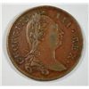 Image 2 : IRELAND 1775 HALF PENNY CHOCOLATE BROWN AU+