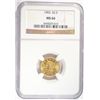 Image 1 : 1903 $2.50 LIBERTY GOLD NGC MS66 SUPERB COIN
