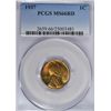 Image 1 : 1937 LINCOLN CENT PCGS MS-66 RED