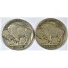 Image 2 : 2 FEATHER BUFFALO NICKELS 1915, & 1925 BOTH G/VG