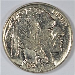 1937 BUFFALO NICKEL GEM BU