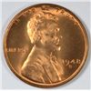 Image 1 : 1948-S LINCOLN CENT GEM BU RED