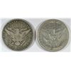 Image 2 : 1909-S FINE & 1910-S FINE BARBER HALF DOLLARS