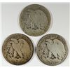 Image 2 : 1916 (P,D,S) WALKING LIBERTY HALF DOLLARS AG'S