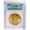 Image 1 : 1928 $20 ST GAUDENS GOLD ICG MS66 SUPERB