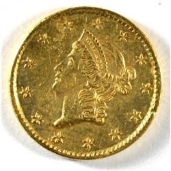 1850-C $1 GOLD UNC