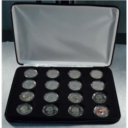 1979 THRU 1999 SUSAN B. ANTHONY SET ( 16 ) COINS BU AND PROOF, NO 1979-S TYPE 2
