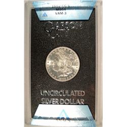 1882-CC GSA MORGAN SILVER DOLLAR, ANACS MS-64, NO BOX OR COA