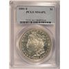 Image 1 : 1881-S MORGAN SILVER DOLLAR, PCGS MS-64 PL