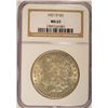 Image 1 : 1921-D MORGAN SILVER DOLLAR, NGC MS-63