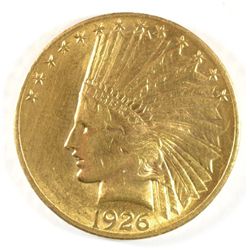 1926 $10 INDIAN GOLD MS63 NICE