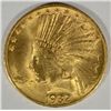 Image 1 : 1932 $10 INDIAN GOLD MS64, JUST A BAG MARK FROM MS65 ! NICE