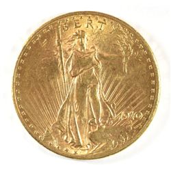 1910-D $20 GOLD MS60