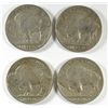 Image 2 : (4) 1931-S BUFFALO NICKELS "GRADING SET" (VG,FINE,VF,XF)