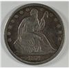 Image 1 : 1874 ARROWS SEATED HALF DOLLAR VF+