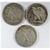 Image 2 : 3-1918 WALKING LIBERTY HALF DOLLARS "GRADING SET" (GOOD,VG,FINE)