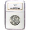 Image 1 : 1944-S WALKING LIBERTY HALF DOLLAR NGC MS65