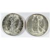 Image 1 : 1945-D MS63 & 1945-S MS63 WALKING LIBERTY HALF DOLLARS