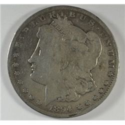 1894-S MORGAN DOLLAR VG