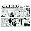 Image 1 : Wally Wood - Original Art for Cannon Strip (Wood and Richter, 1974). Best known for his science-f...