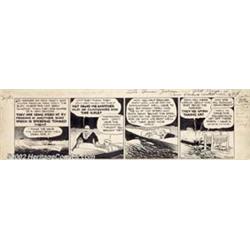 Chester Gould - Original Comic Strip Art for Dick Tracy dated 9-1-1933 (Chicago Tribune Syndicate...