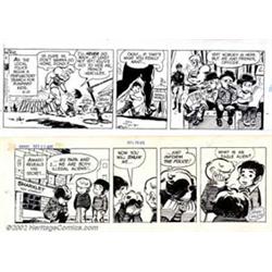 Irwin Hasen - Original Comic Strip Art for four Dondi Strips (Chicago Tribune, 1968-1977). This i...