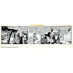 Ruth A. Roche and Matt Baker - Original Comic Strip Art for Flamingo dated 5-29-52 (Phoenix Featu...