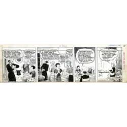 Gus Edson - Original Comic Strip Art for The Gumps dated 12/11/39