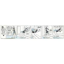 Floyd Gottfredson - Original Comic Strip Art for Mickey Mouse dated 9-16-36 (Walt Disney Enterpri...