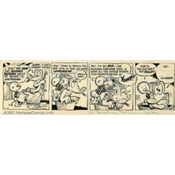 Walt Kelly - Original Comic Strip Art for Pogo dated 8-13-53 (Post Hall Syndicate, 1953). Univers...