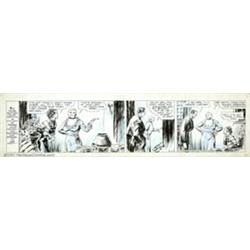 Alex Raymond - Original Comic Strip Art for Secret Agent X-9 dated 2-13-35 (King Features, 1935)....