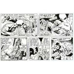 Larry Lieber - Original Comic Strip Art for Spider-Man daily, Lot of 3 (Marvel, 1993). Here are t...