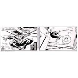 Larry Lieber - Original Comic Strip Art for Spider-Man daily dated 11-18-93 (Marvel, 1993). Spide...