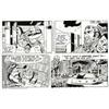 Image 2 : Larry Lieber - Original Comic Strip Art for Spider-Man daily, Lot of 5 (Marvel, 1993-1995). This...